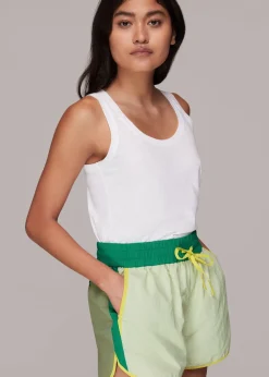 Colour Block Running Short-