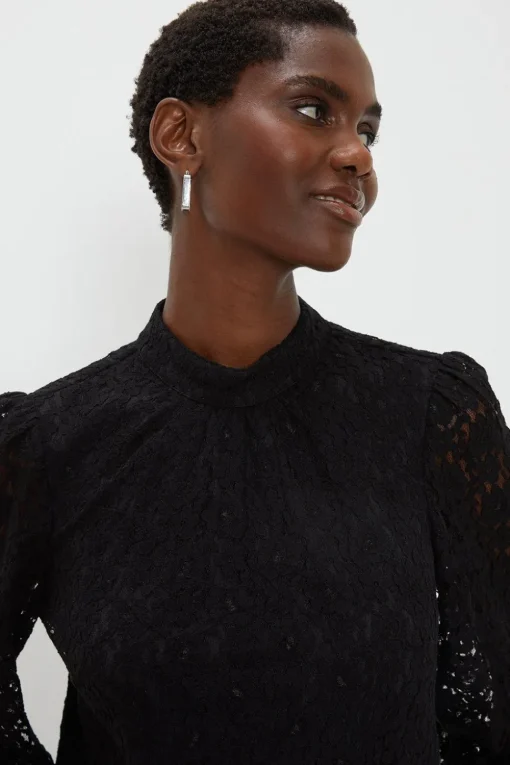 Corded Lace Shift Dress