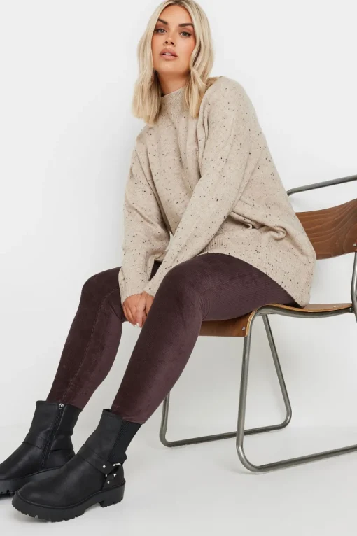 Corduroy Design Leggings