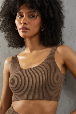 Crochet Bralette Knitted Top
