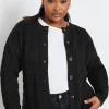 Cropped Cable Knit Cardigan