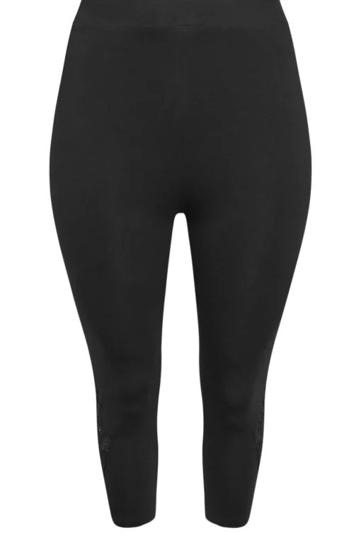 Cropped Lace Leggings