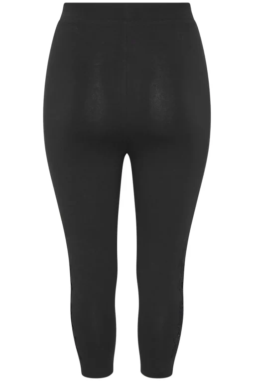 Cropped Lace Leggings