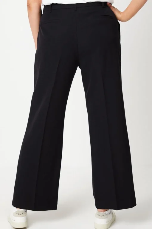 Curve Smart Wide Leg Trousers