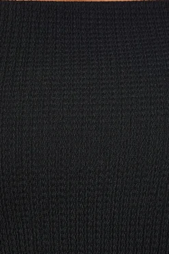 Curve Tie Sleeve Mini Dress