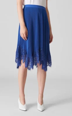 Dahlia Pleated Lace Skirt-