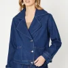 Denim Short Trench Coat