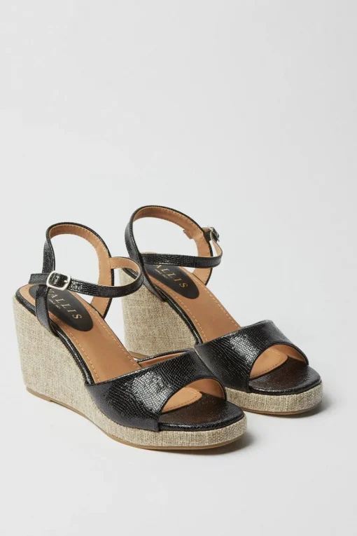 Dexy High Wedge Sandals