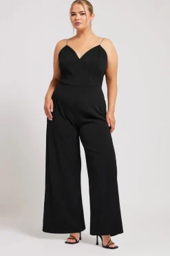 Diamante Corset Jumpsuit