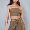 Diamante Drawstring Floaty Short