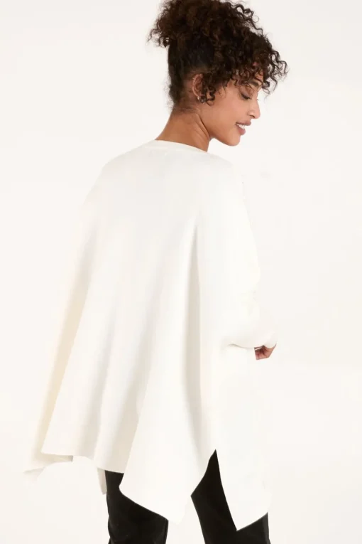 Diamante V Neck Jumper