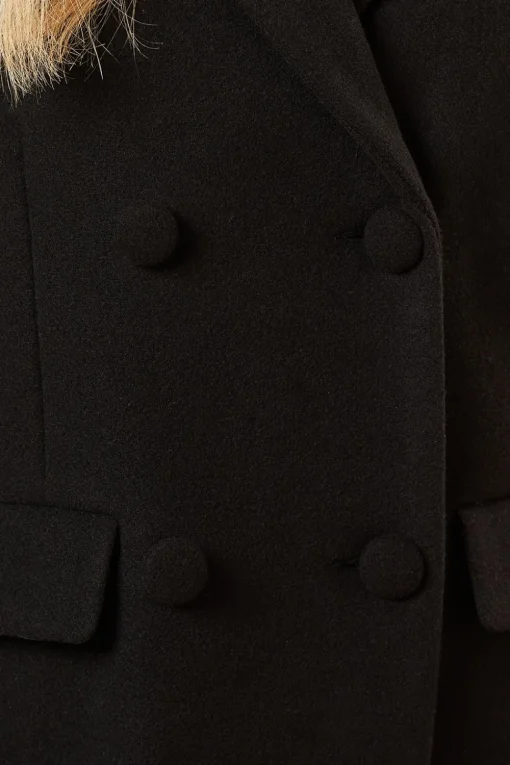 Double Breasted Midi Coat