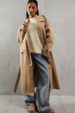 Double Breasted Trench Coat