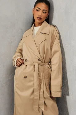 Double Breasted Trench Coat