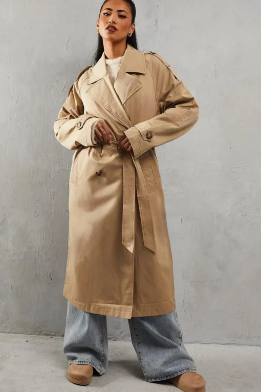 Double Breasted Trench Coat