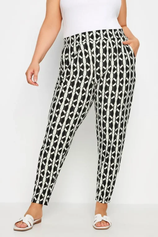 Double Pleat Harem Trousers
