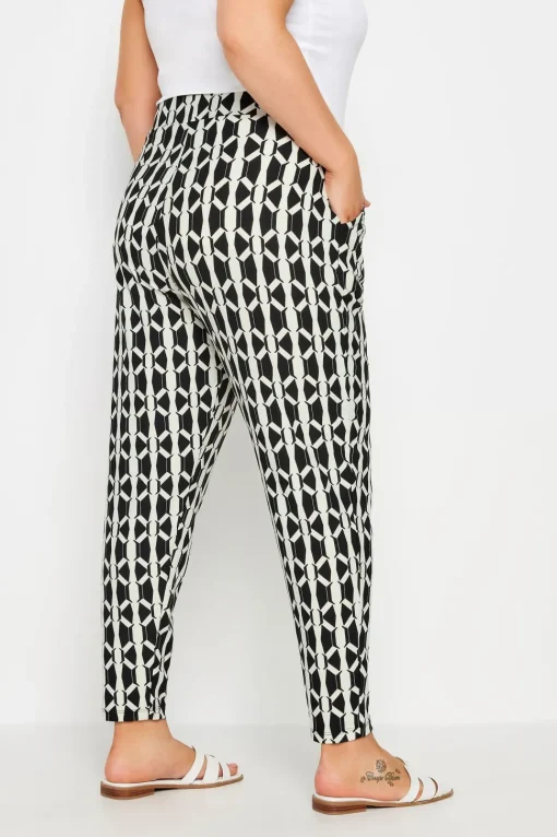 Double Pleat Harem Trousers