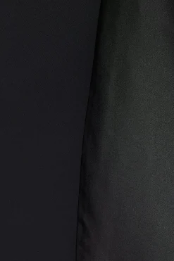 Drape Wrap Blazer Dress With Gem Buttons
