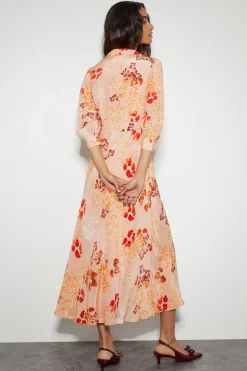 Elise Shirt Dress Pink