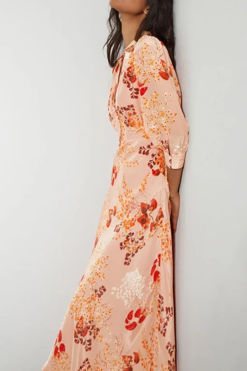 Elise Shirt Dress Pink
