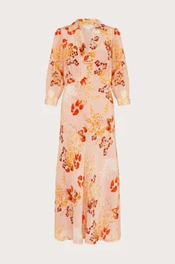 Elise Shirt Dress Pink