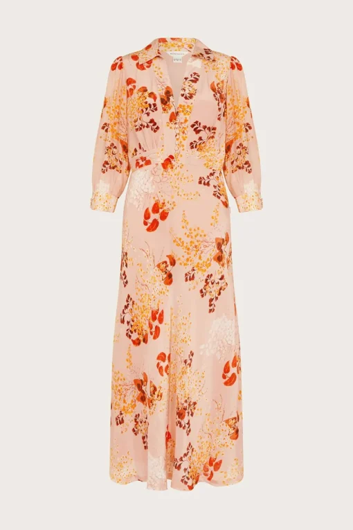 Elise Shirt Dress Pink