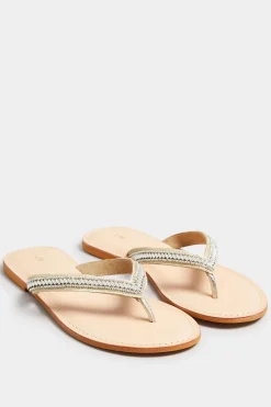 Embellished Flip Flops