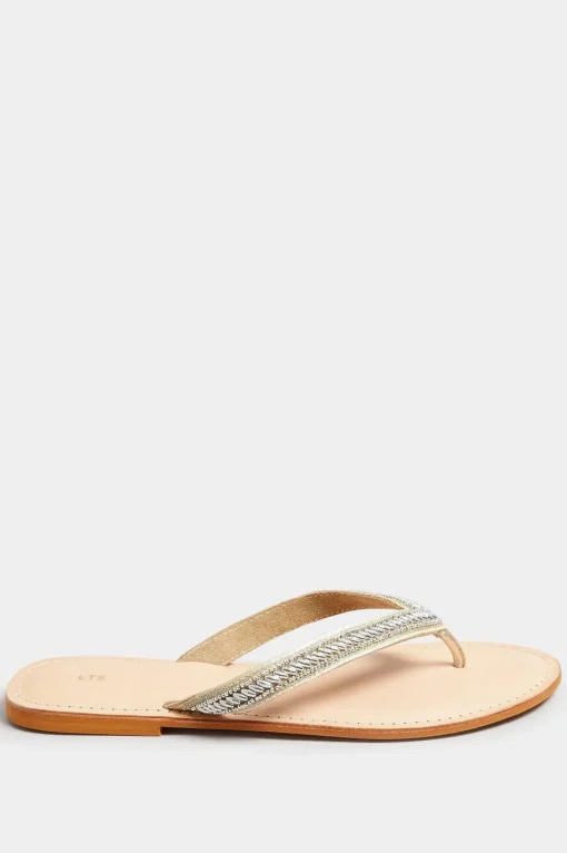 Embellished Flip Flops