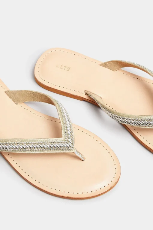 Embellished Flip Flops