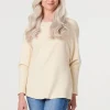 Embellished Long Sleeve Knit Top