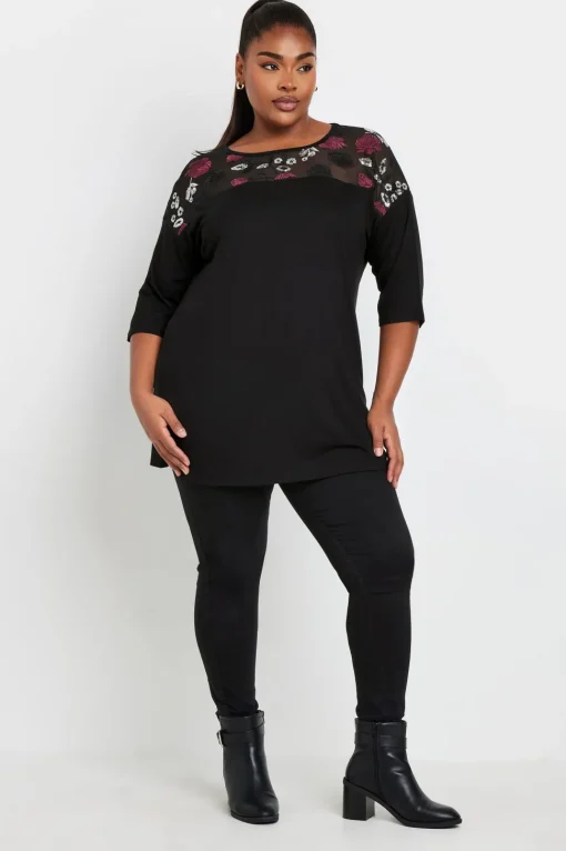 Embellished Swing Top