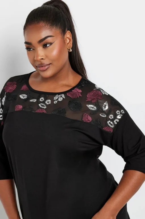 Embellished Swing Top