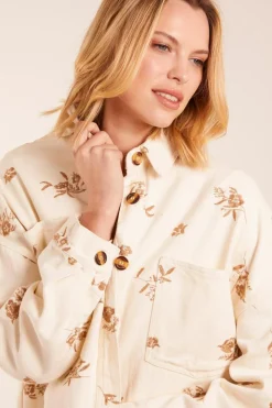 Embroidered Overshirt