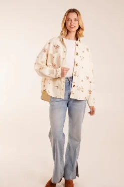 Embroidered Overshirt