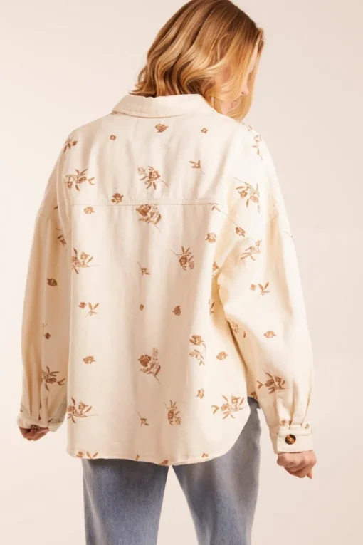 Embroidered Overshirt