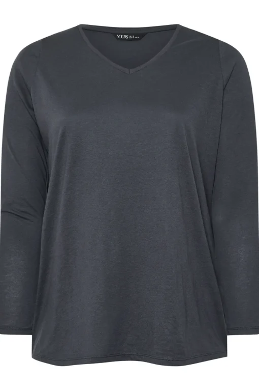 Essential Long Sleeve V-Neck Top