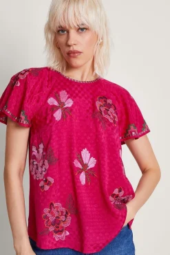 Everly Embroidered Blouse