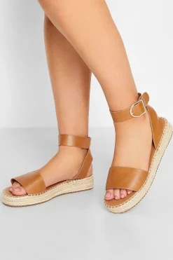 Extra Wide Fit Black Flatform Espadrilles