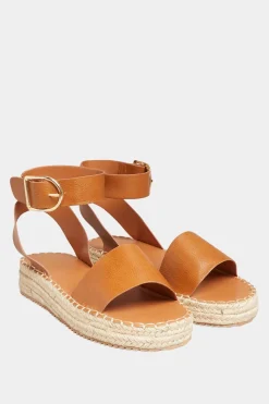 Extra Wide Fit Black Flatform Espadrilles
