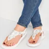 Extra Wide Fit Diamante Studded Sandals
