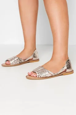 Extra Wide Fit Leather Mules