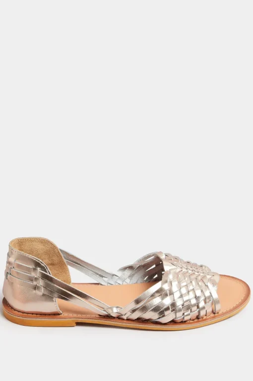 Extra Wide Fit Leather Mules