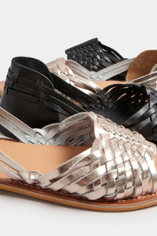 Extra Wide Fit Leather Mules