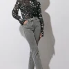 Eyelet Stud Boyfriend Jeans