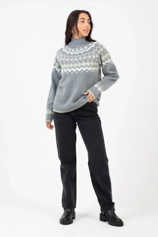 Fairisle Turtleneck Jumper