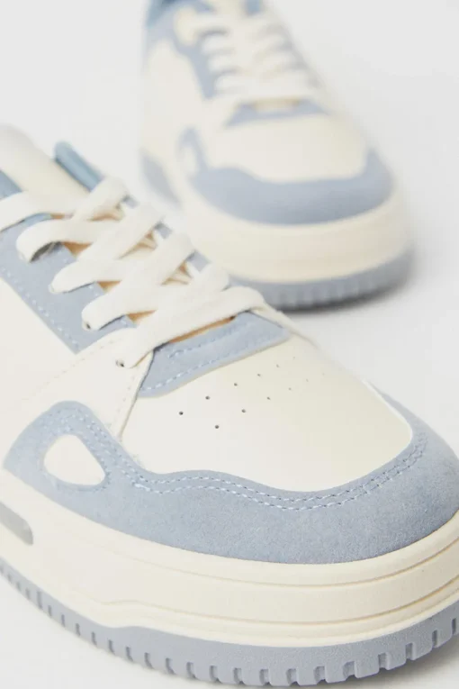 Faith: Harley Two Tone Lace Up Trainers