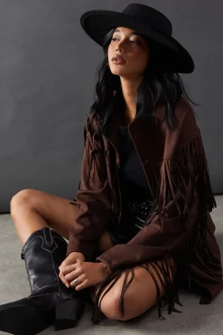 Faith: Wide Brim Fedora Hat