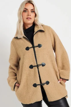 Faux Fur Toggle Jacket