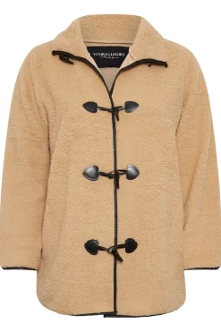 Faux Fur Toggle Jacket