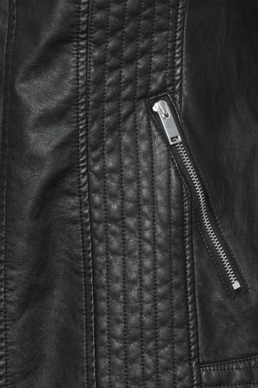 Faux Leather Jacket